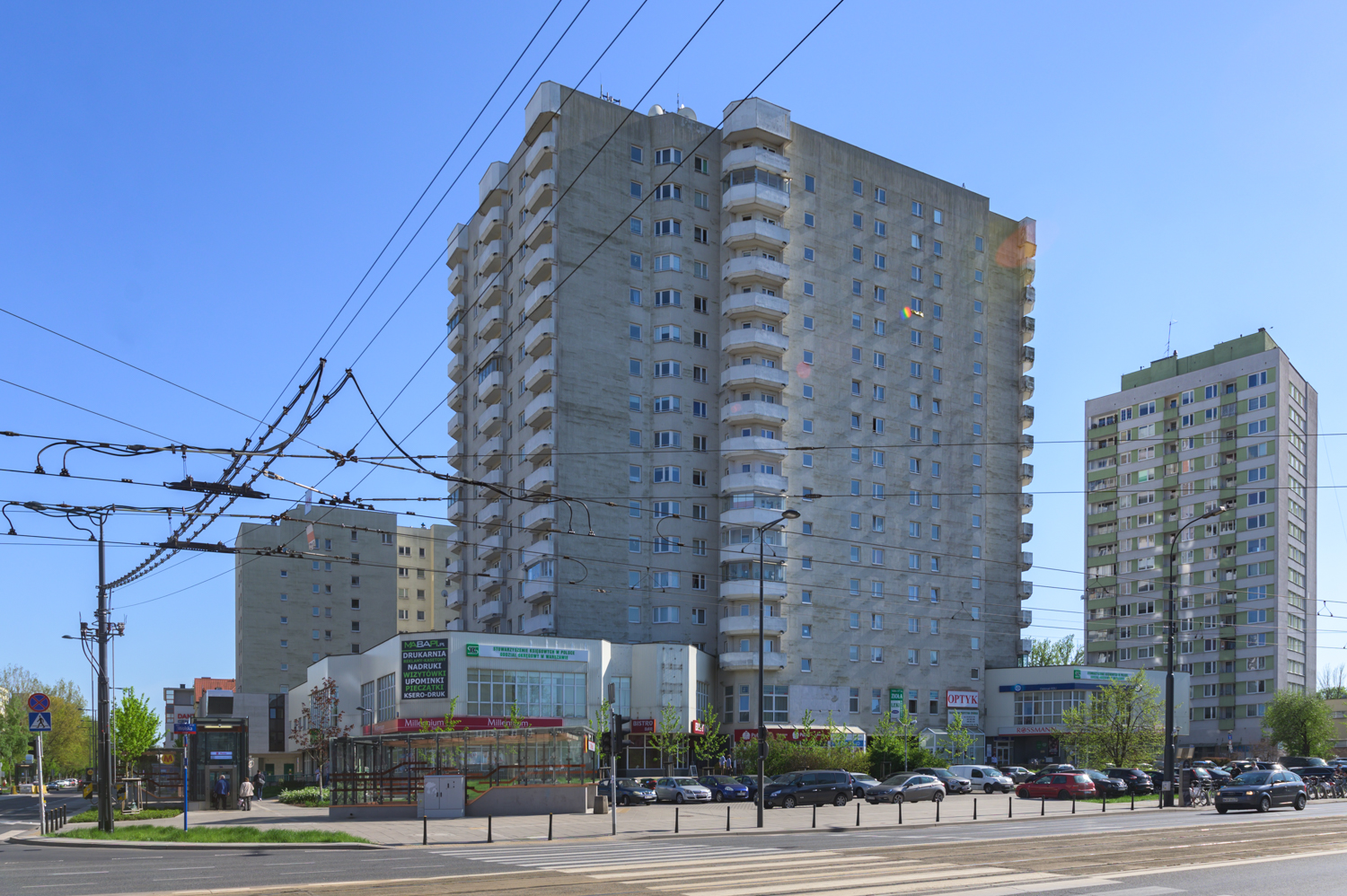 Zdjęcie architektury budynku Budynek mieszkalno-usługowy